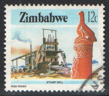 Zimbabwe Scott 499 Used